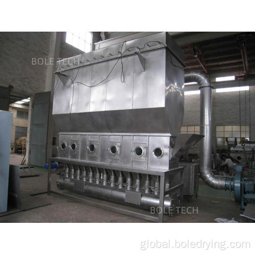 Continuous Fluidized Bed Dryer Horizontal Fluidized Bed Dryer for Pharmaceutical Industry Supplier